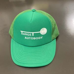 VINTAGE TARGET AUTOBODY GREEN SNAPBACK